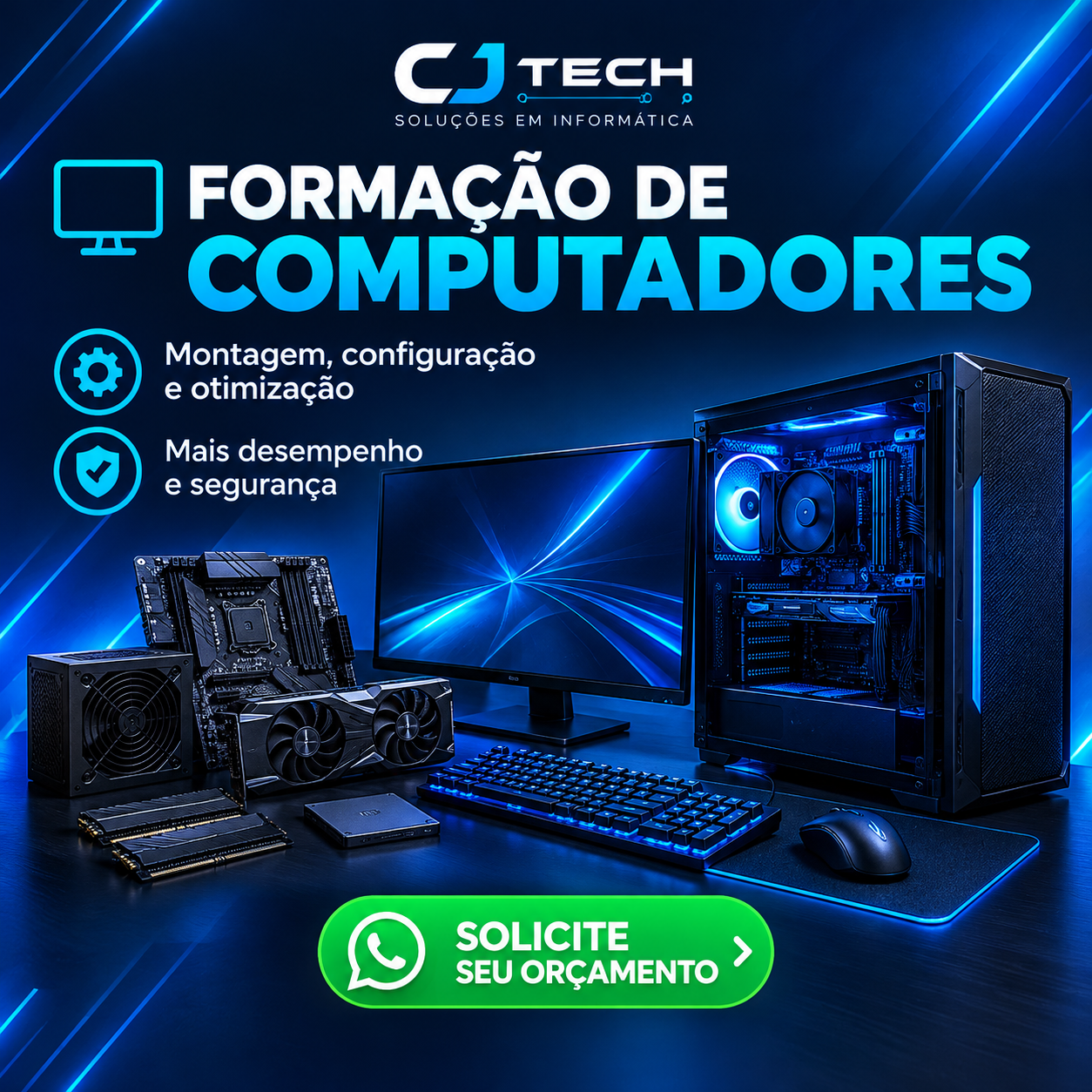 CJ TECH — Soluções completas para o seu computador em Imperatriz–MA